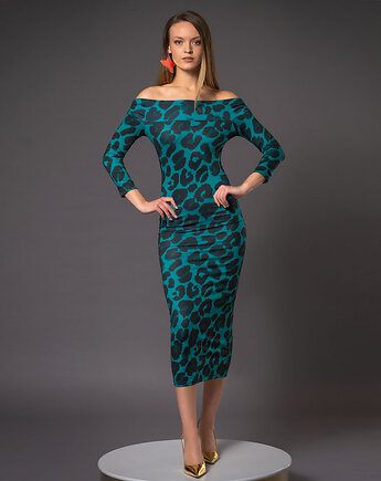 Sukienka z odkrytymi ramionami, milita nikonorov