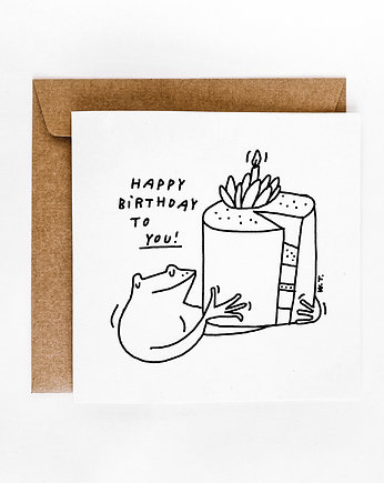 Happy birthday frog, Weronika Tarka