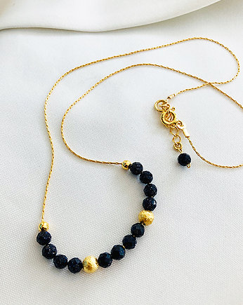 Elegancki Naszyjnik NOC KAIRU  czarny naszyjnik, Anemon Atelier