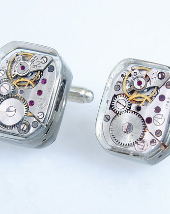 Spinki do mankietów - RECTANGLE I Undercover, DROBINY CZASU