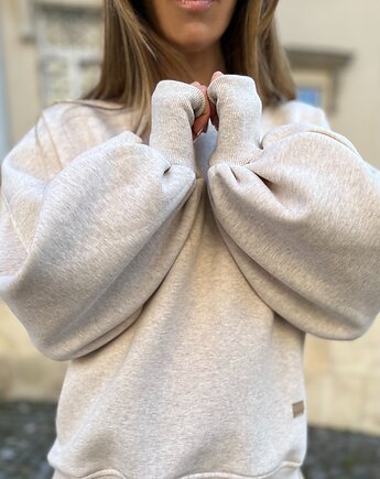 Soul Jazz / bluza bawełniana z obszernymi rękawami, Bohemian Soul atelier by M.