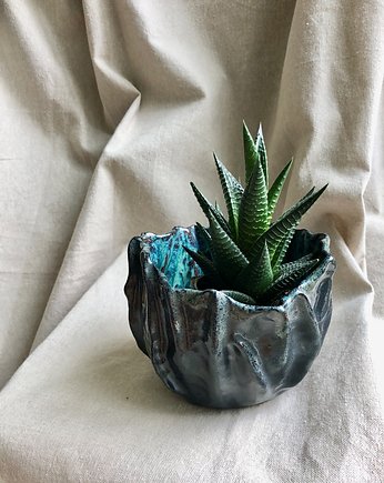 Osłonka organiczna/ miseczka, Makatka Polka Ceramiczna
