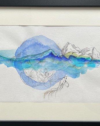 Akwarela GÓRY, Cosmico Ilustracje