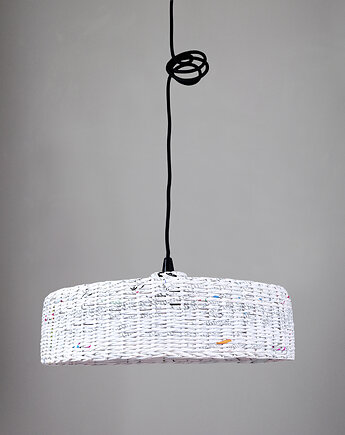Lampa wisząca biała Hoc, Barbórka Design