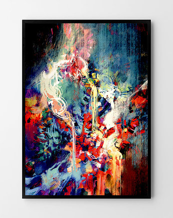 Plakat  Modna kolorowa Abstrakcja, HOG STUDIO