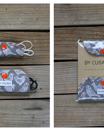 2 uchwyty na kabelki - Ptaki / Na zamówienie, cuba libre