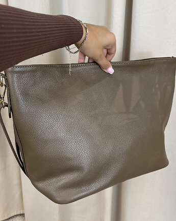 Skórzana torba Camille Marrone, SOLO moda