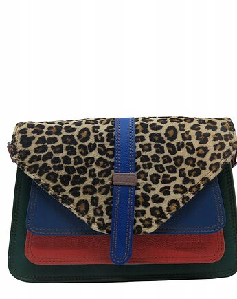 Torebka damska klasyczna elegancka skórzana na ramię pasek OLIVKA, Olivka Warsaw