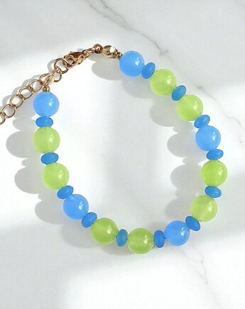 Bransoletka : summer collection : lime in the sky, kaktusia