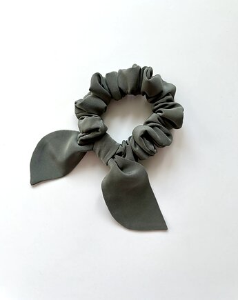 Zielona scrunchie Sage z odwiązywanymi uszkami, Volie Line