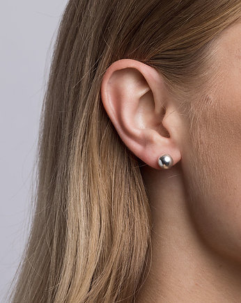 Kule kolczyki srebrne kulki, Czaki Bransoletki