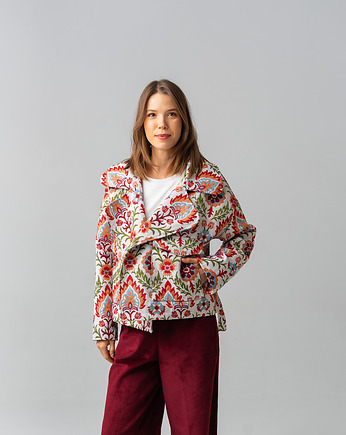 Kurtka Emilia Jacquard, Pracownia FIO