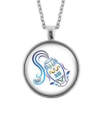 Kolekcja Starlight - Medalion Wodnik - duży