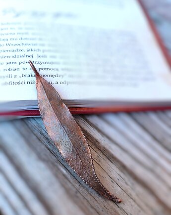 Liść wierzby IV wisior miedziany, Treemasters Copper Jewelry