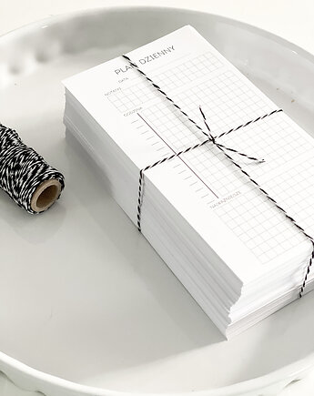 Wkład notesowy do organizera - Planner Dzienny, Projekt Planner
