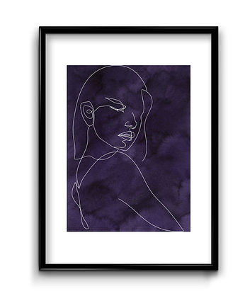 Plakat Violet Woman No.2, Bury Lis