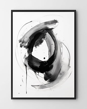 Plakat Abstrakcja Mazy  - różne formaty, HOG STUDIO