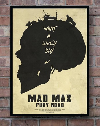Plakat Mad Max, minimalmill