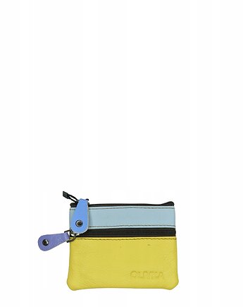 Saszetka skórzana skóra naturalna na klucze bilon poręczna OLIVKA, Olivka Warsaw