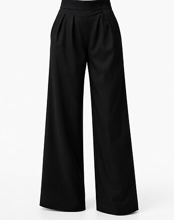 Spodnie "Palazzo Black Line", Elizka Store