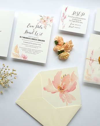 Zaproszenia ślubne Seria Boho FD1, FarrowDesign