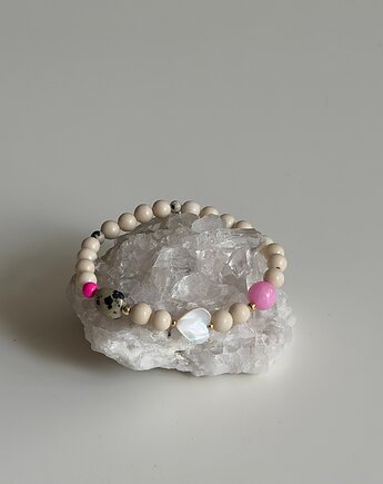 Bransoletka LUNA, Pebble and Pearl