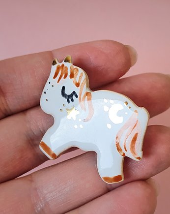 Kucyk galaxy dekorowany złotem, MrsBiscuit