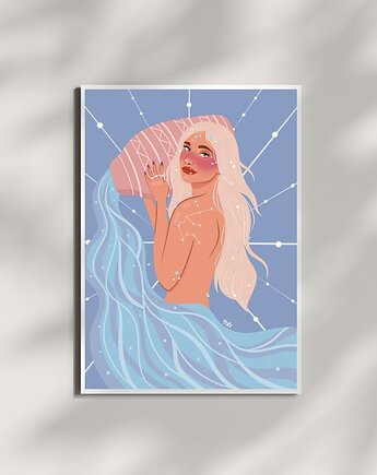 Plakat Aquarius, Maya Design
