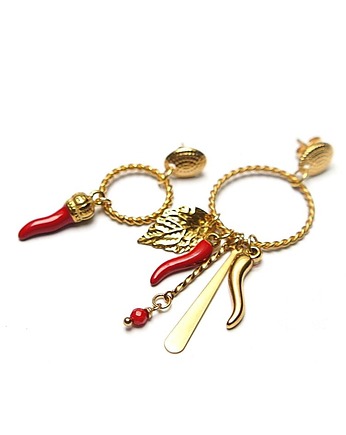 Alloys Collection /Chili/ - kolczyki /17.11.25/, KiKa pracownia