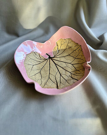 Różowa miseczka z Liściem2, Gleeme