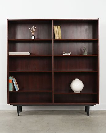 Regał mahoniowy, duński design, lata 70,  Carlo Jensen,  Hundevad, Przetwory design