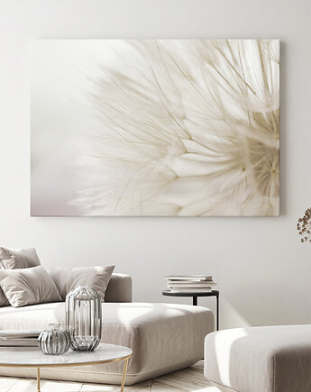 100x70 cm Dmuchawiec w beżach na płótnie (1-0402), raspberryEM