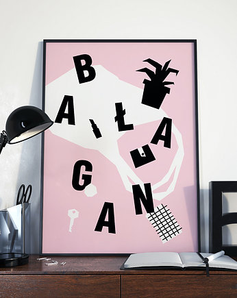 Plakat Bałagan A2, Jak malowani