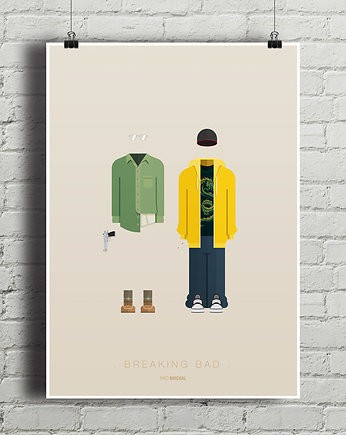 Plakat Breaking Bad , minimalmill