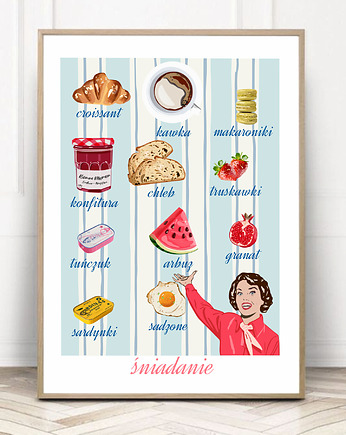 Plakat Śniadanie, Project 8