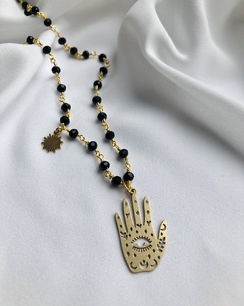 Naszyjnik z koralikami Dłoń, MaLa Jewellery