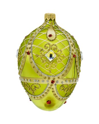 Bombka choinkowa: Ekskluzywne jajo Faberge: jasnozielony, Syn Bombkarza