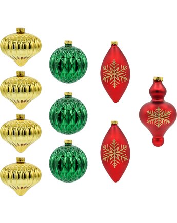 Bombka choinkowa: Szklane bombki: tradycyjny zestaw kolorów, Syn Bombkarza