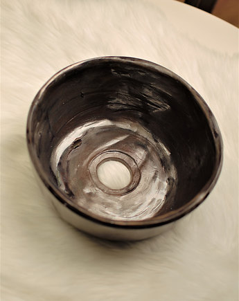 Mała Umywalka ręcznie robiona, umywalka ceramiczna, gliniana, Ceramika Nastawka