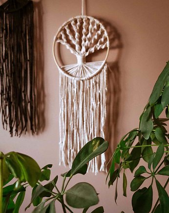 Łapacz snów makrama Drzwewo życia  XL, Hygge Macrame