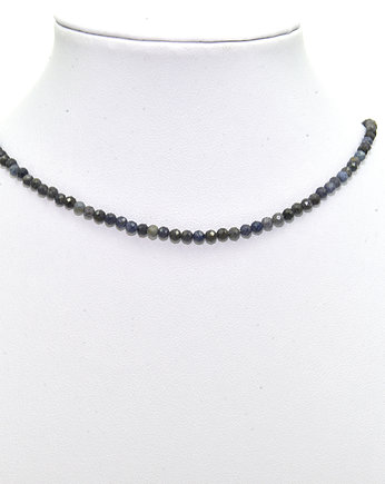 Choker Naszyjnik krótki Szafir Kamień naturalny, Lacasilla