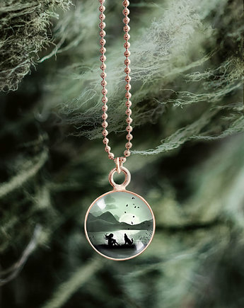 Star Girl Wild - Friends mini medalik, Ewa Saj  Silver