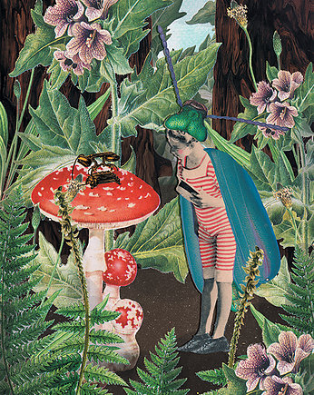 Plakat Bajka, Blueberrythinks by Jagoda Stączek