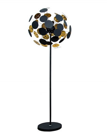 Lampa stojąca Impact Black Gold 170cm, OKAZJE - Prezenty na 18