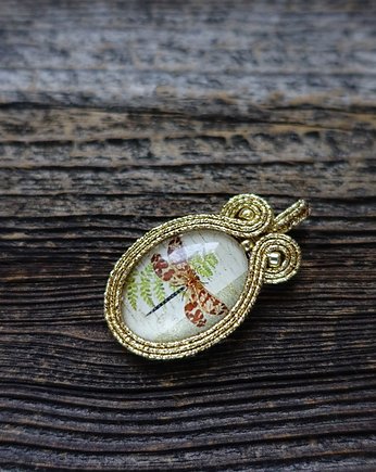 Wisiorek z ważką, Mró Soutache