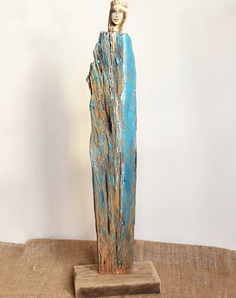 Rzeźba, dekoracja ze starego drewna, postać, abstrakcja /1/, Galeriai