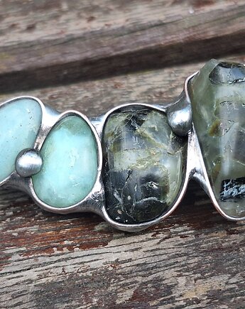 Zielonka - broszka, po drugiej stronie lustra