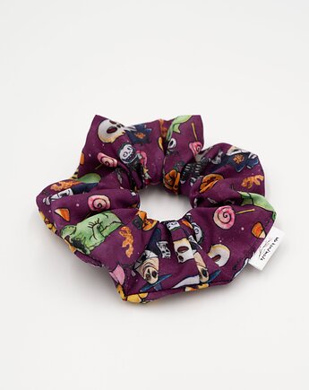 Scrunchie/ frotka Halloween, wu handmade