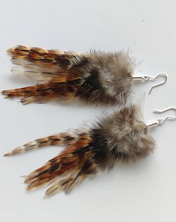 PIÓRKO kolczyki, Katarzyna Kaminska ART