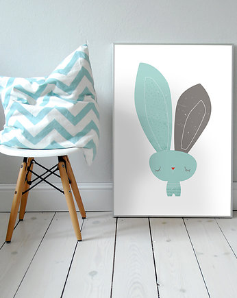 Mr Bunny | plakat A3, milostudio